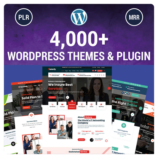 4000+ WordPress Themes & Plugins