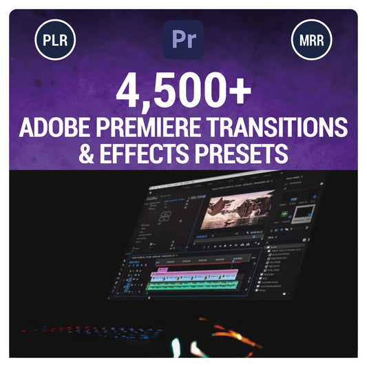 4500+ Adobe Premiere Pro Transitions & Effects Presets