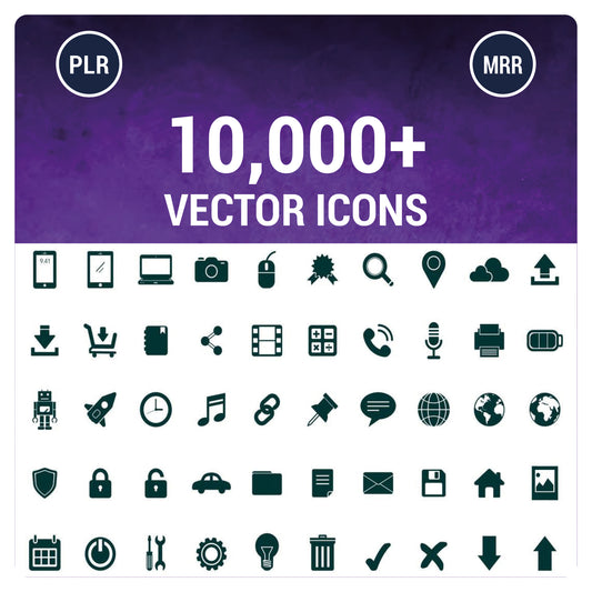 10,000+ Vector Icons