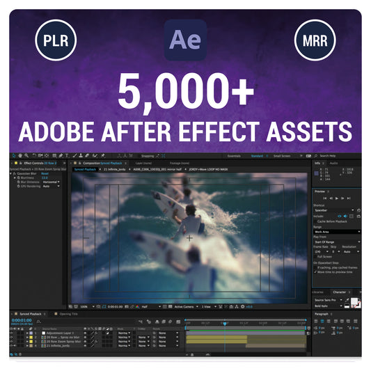 5000+ Adobe After Effects Assets