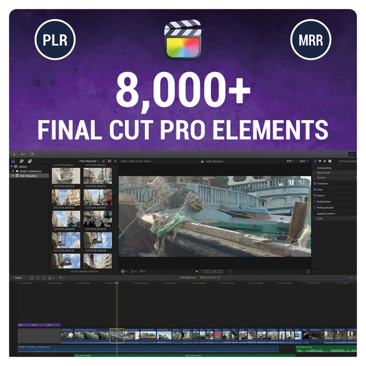 8000+ Final Cut Pro Elements