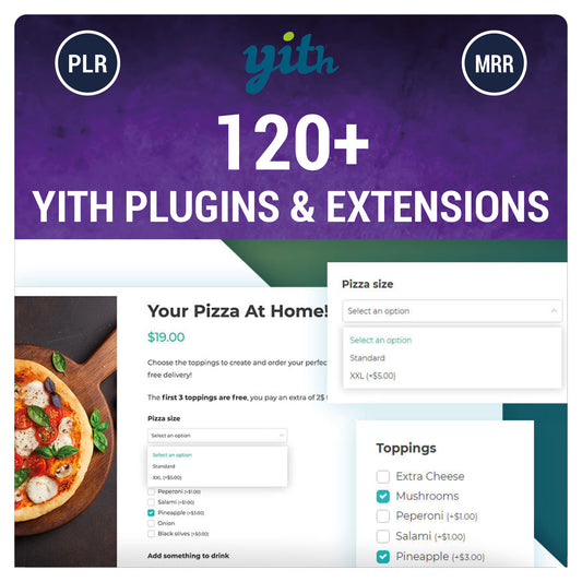 120+ Yith Plugins & Extensions