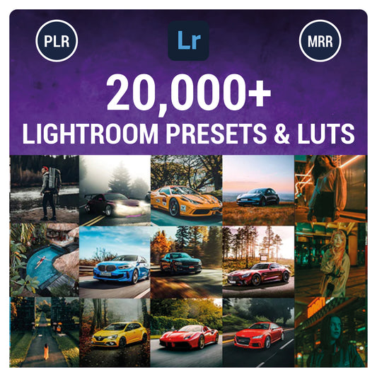 20,000+ Lightroom Presets & Luts