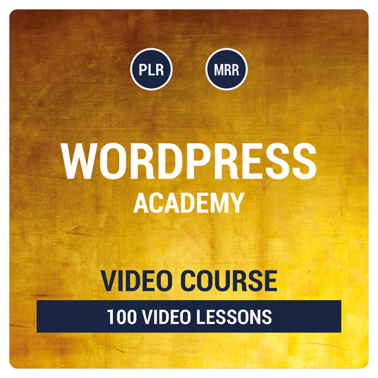 Wordpress Academy - Video Course